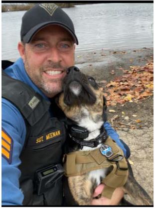 Sgt. David Meenan & K-9 Belle